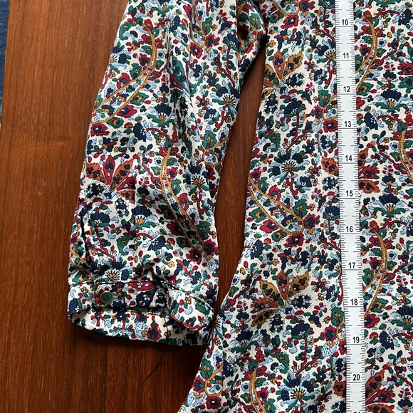 Women’s Zara printed blouse size XS in EUC. - Picture 3 of 7